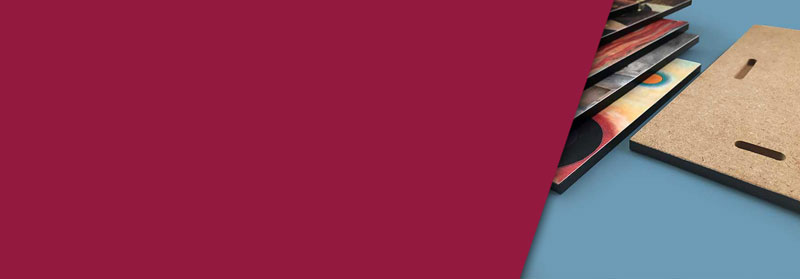 چاپ عکس روی شاسی چوبی